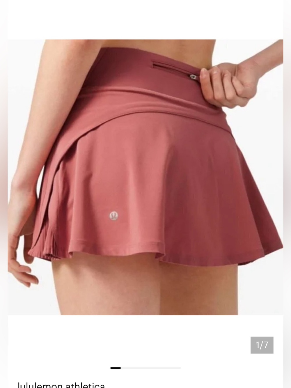 lululemon athletica Play Off The Pleats Skirt — Rosewood 6